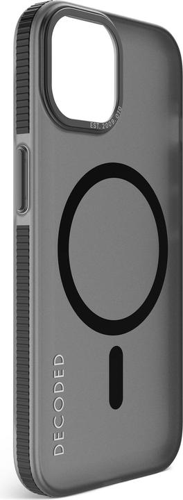 Image du produit Decoded Coque arrière en plastique recyclé pour iPhone 15 Noir (Apple iPhone 15)