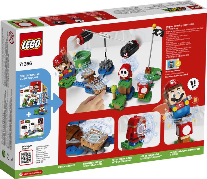 Image du produit LEGO Jeu de rallonge pour les jumeaux boules géantes (71366, LEGO Super Mario)