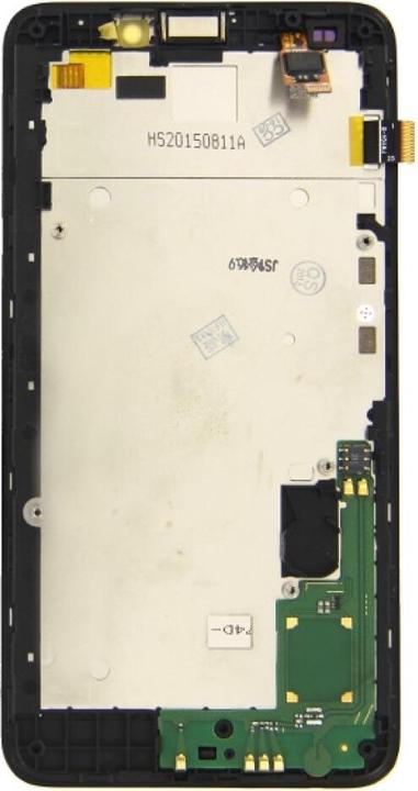 Produktbild OEM Display-Einheit + Rahmen für Huawei Y635 schwarz (Display, Y635)