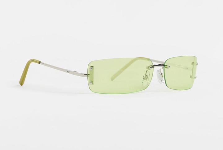 Actual product image Vans Gemini Sunglasses Shadow Lime