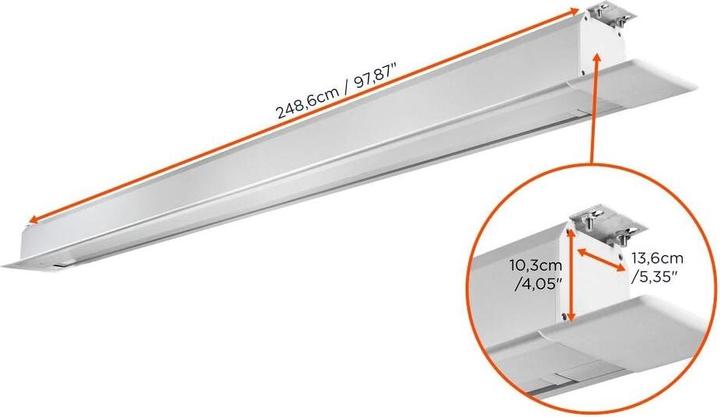 Actual product image Celexon Motor Professional Plus (93", 16:10)