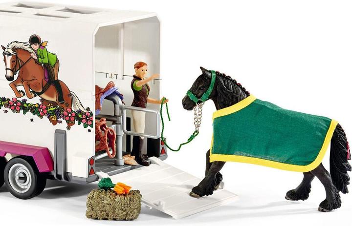 Produktbild Schleich Pick-up mit Pferdeanhänger