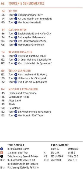 Valeurs nutritives et ingrédients on tour Reiseführer Hamburg (Allemand, Elke Frey, 2019)