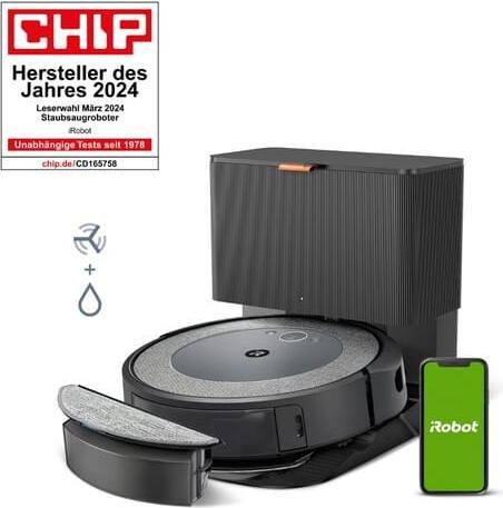 Actual product image iRobot Roomba Combo i5+ (Vacuum mopping robot)