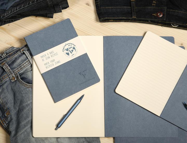 Actual product image Clairefontaine Notebook jeans (A6, Lined)