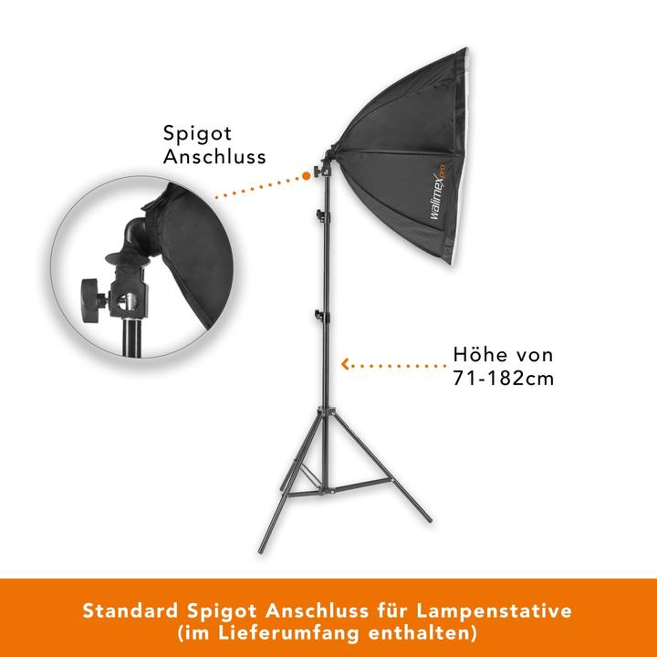 Produktbild Walimex pro LED 60W Octagon Ø65cm Bi Color Kit 1 (65 cm)