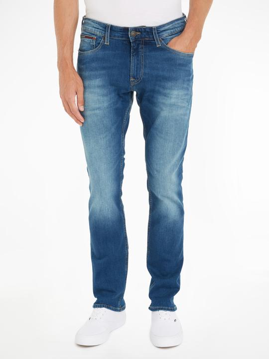 Actual product image Tommy Hilfiger Scanton Slim Fit wilson mid blue stretch (W38/L30)