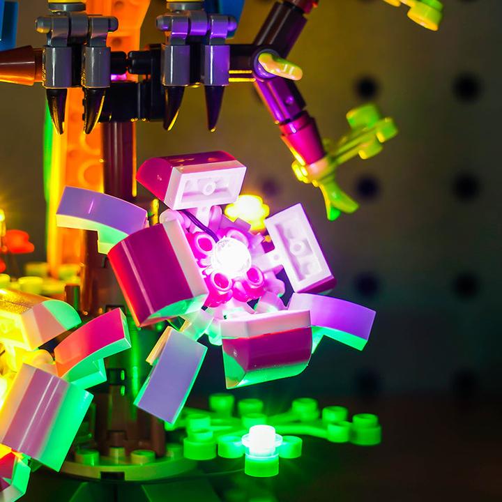 Produktbild BrickBling LED Licht Set für LEGO Exotischer Papagei (31136)