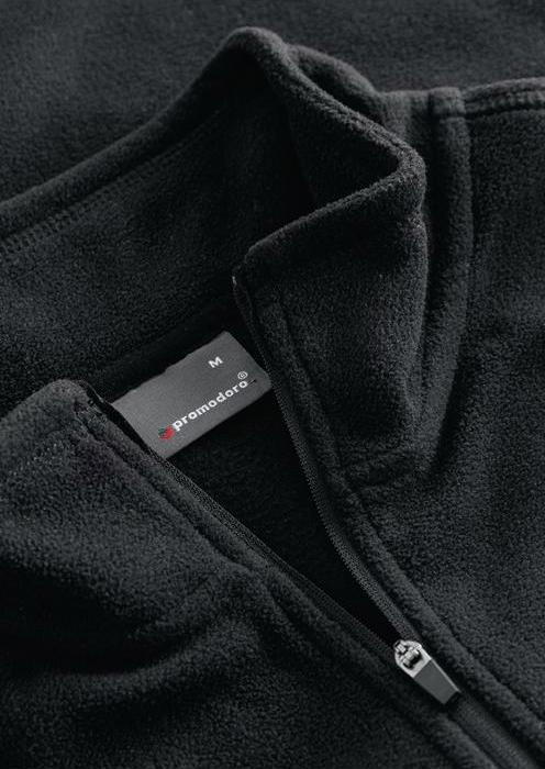 Produktbild Promodoro Fleece Troyer Grösse M black (M)