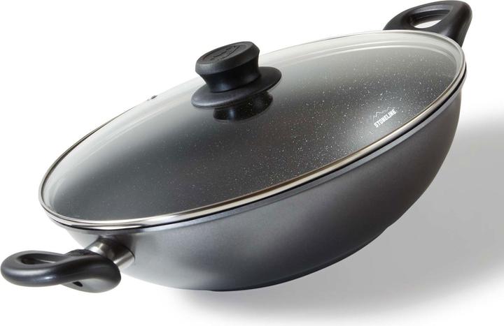 Image du produit Stoneline Wok (28 cm, Wok, Fonte d'aluminium)