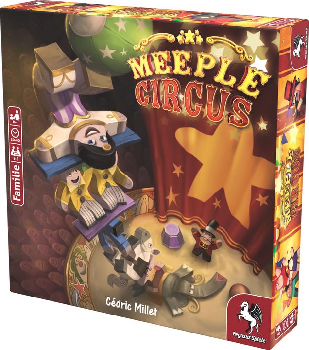 Actual product image Pegasus Meeple Circus (German)
