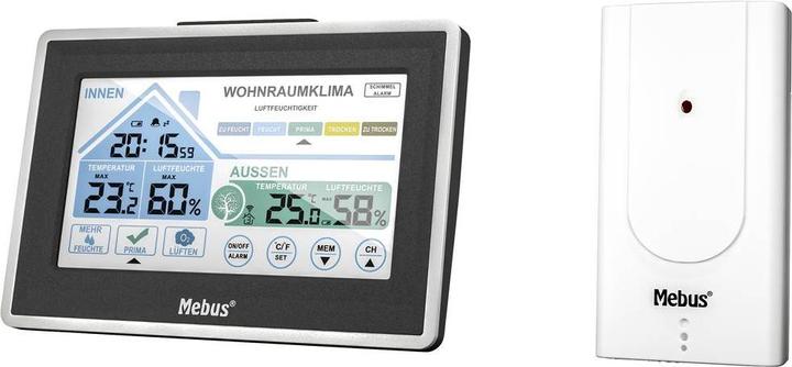 Actual product image Mebus 01026 Radio weather station