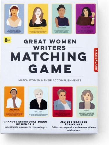 Produktbild Kikkerland Great Women Writers Matching Game (Englisch)
