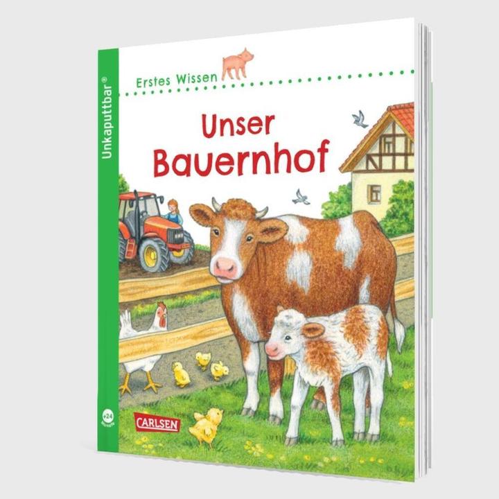 Immagine prodotto Unkaputtbar: Erstes Wissen: Unser Bauernhof (Tedesco, Petra Klose, 2022)