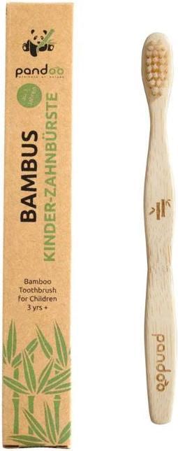 Produktbild Pandoo Bambus-Kinderzahnbürsten 1er Packung