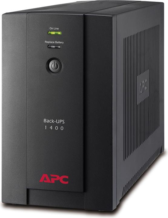 Actual product image APC Back-UPS 1400VA 230V AVR IEC Sockets (1400 VA, 700 W, Line-interactive UPS)