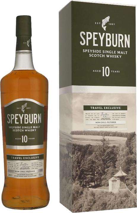 Speyburn 10 Years Old Speyside (Single Malt, 1 x 100 cl)