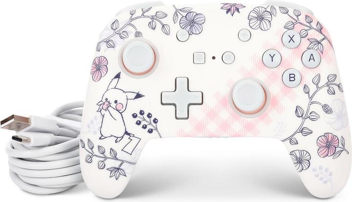 Productafbeelding PowerA Enhanced Wireless Controller Pikachu Garden (Switch OLED, Switch Lite, Switch)