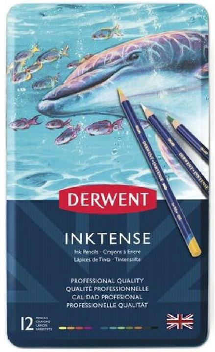 Produktbild Derwent Inktense Permanent (Mehrfarbig, 12 x)