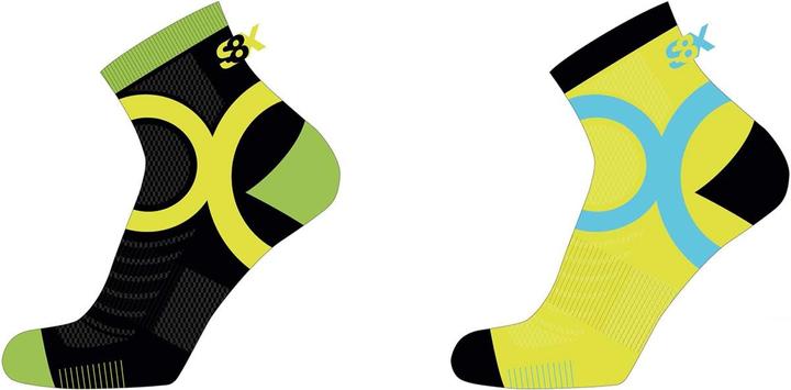 Produktbild Eightsox Sport Color Edition 2-pack Socke lang (35 - 38)