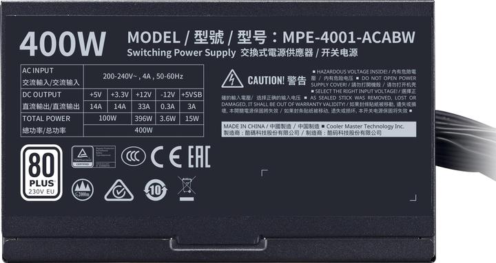 Produktbild Cooler Master MWE V2 400W (400 W)