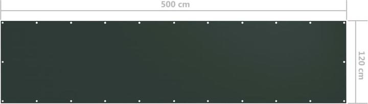 Produktbild VidaXL Balkon Sichtschutz (120 cm)