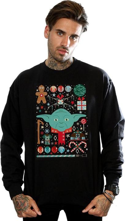 Produktbild Star Wars Yoda Christmas Sweatshirt (L)