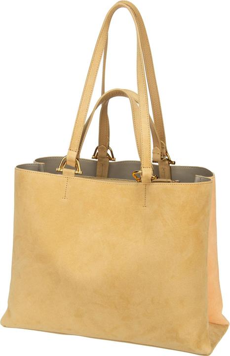 Actual product image Coccinelle Shopper Hop On Kaleidoscope Suede Patch 1802