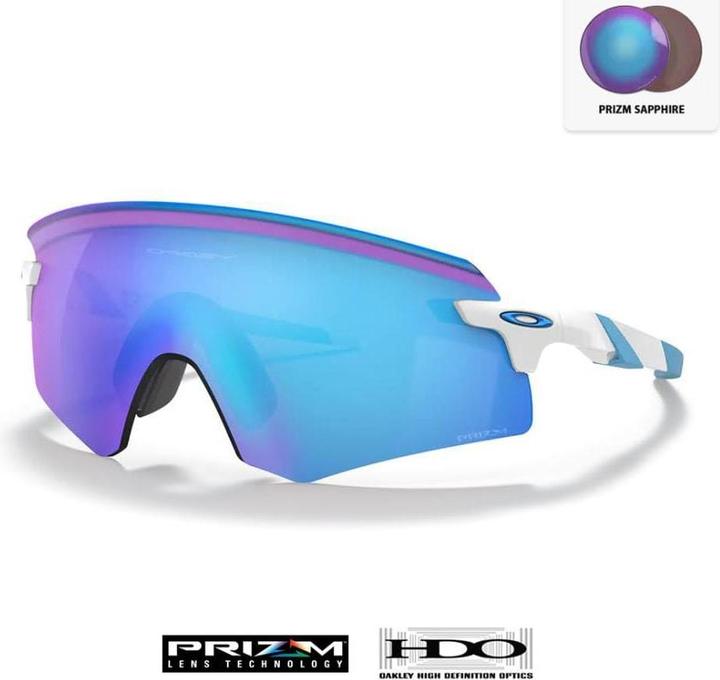 Produktbild Oakley Encoder Polished WhitePRIZM SAPPHIRE (Weiss, Blau)