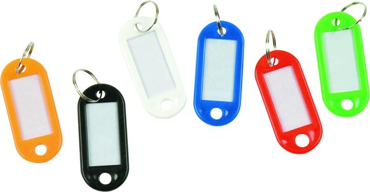 Q-Connect K-CONNECT Schlüsselpakete, 50x22mm, 100 Stück, gelb