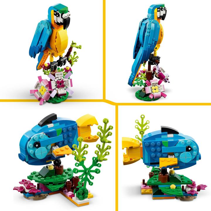 Actual product image LEGO 31136 Exotic parrot (31136, LEGO Creator 3-in-1)