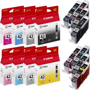 Actual product image Canon Cli-42 (M, FC, GY, LGY, C, Y, PC, PM)