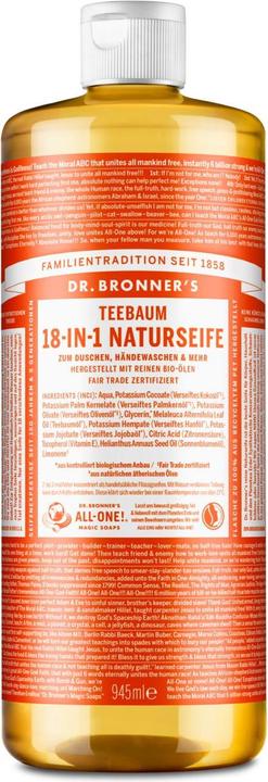 Dr. Bronner's 18-IN-1 Teebaum (Flüssigseife, 945 ml)
