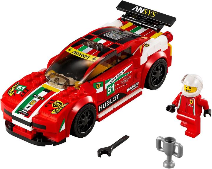 Actual product image LEGO Speed Champions 458 Italia GT2 (75908, LEGO Speed Champions)
