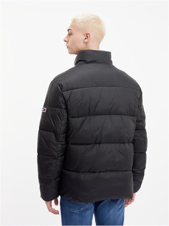 Actual product image Tommy Hilfiger Tommy Jeans Men's TJM Signature Puffer Padded Jackets, Black, M (M)