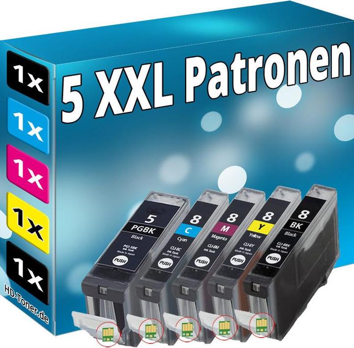 Produktbild Druckfuxx 1x TINTE PATRONEN für HP 302 XL OfficeJet 3830 3831 3832 3833 3834 383
