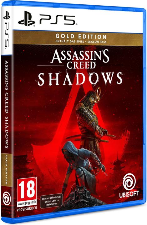 Image du produit Ubisoft Assassin's Creed : Shadows - Édition Gold (PS5, DE, IT, FR)