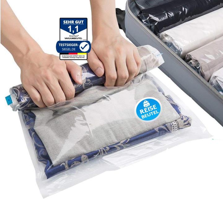 Produktbild Silverrack Vakuumbeutel-Set für Reisen (12 Stück) in 3 Grössen