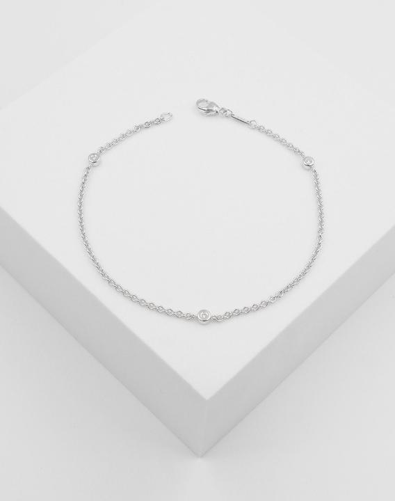 Image du produit Muau Ancrage rond (19 cm, Or blanc 750/18K)