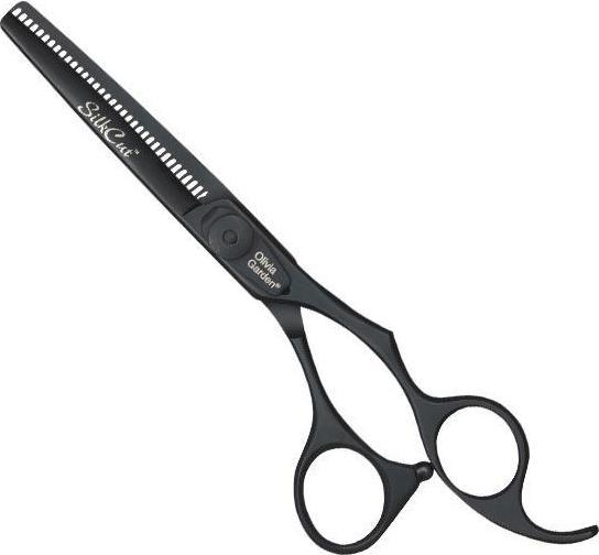Actual product image Olivia Garden SilkCut Set of 2 Matt Black 5,75'+ Effiliation Scissors EUR (14.61 cm)