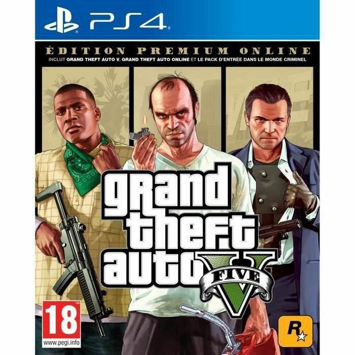 Actual product image Rockstar GTA 5 - Premium Edition (PS4, FR)