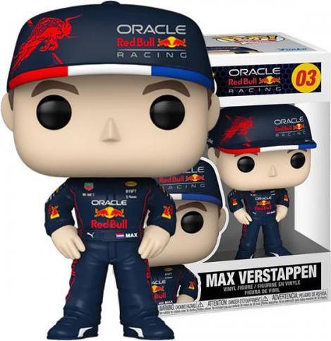 Actual product image Funko Formula 1 POP! Max Verstappen with helmet