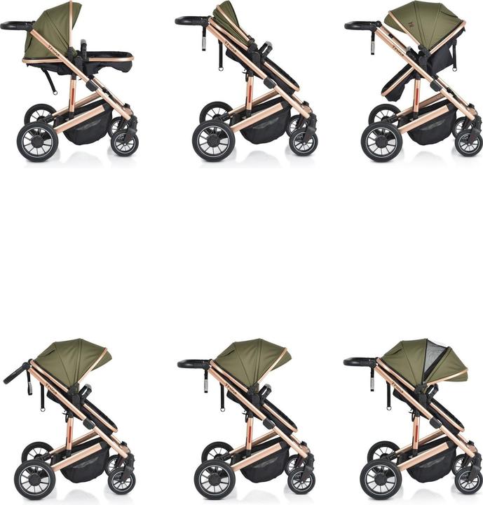 Actual product image Moni Thira 2 en 1 Combi Poussette
