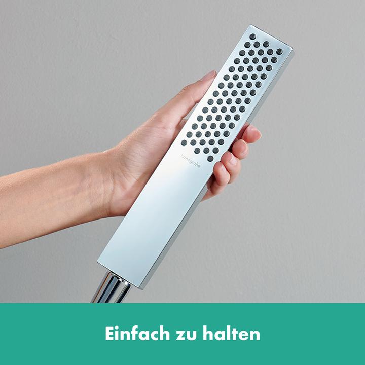 Produktbild hansgrohe Pulsify E Stabhandbrause 100, 1 Strahlart EcoSmart, 24320 (1 Strahlarten, 8 l/min)