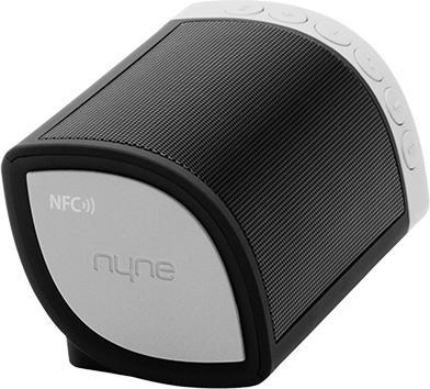 Image du produit Nyne CRUISERSLV Cruiser Enceinte portable Bluetooth, noir/gris (12 h, Fonctionnement sur batterie)