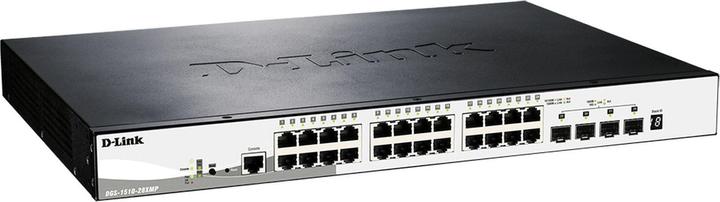 Actual product image D-Link DGS-1510-28XMP 28Port PoE+ Switch Smart Managed Gigabit Stack 4x 10G (28 Ports)