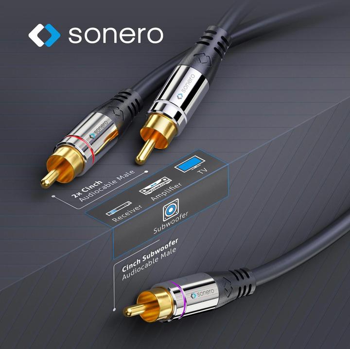 Immagine prodotto Sonero Cinch - 2 x Cinch (1 m, Cinch)