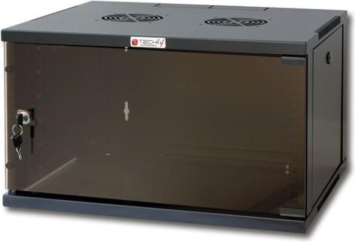 Image du produit Techly Rack réseau mural 19 pouces 9U Profondeur (10.86 HE, Rack 19 pouces)