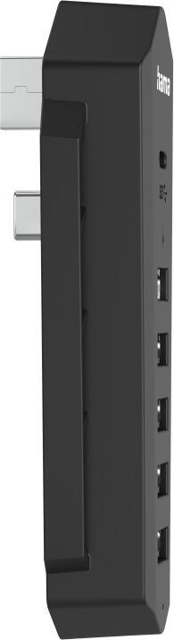 Immagine prodotto Hama Hub USB 6in1 per Playstation 5, 6 porte (1x USB-C, 5x USB-A), nero (PS5)