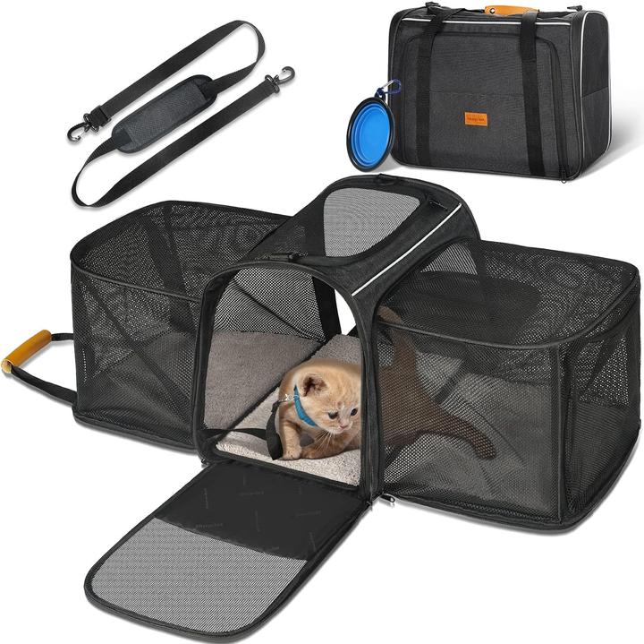 Image du produit Morpilot Transportbox (Chien, Chat, Respirant, Lavable, Réflecteurs, Pliable)